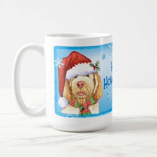 Happy Howlidays Spinone Italiano Coffee Mok (Links)