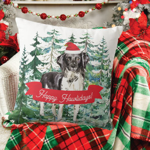 Happy Howlidays Stabyhoun Dog Kussen