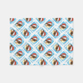 Happy Howlidays Tibetan Spaniel Fleece Blanket Deken (Voorkant (Horizontaal))