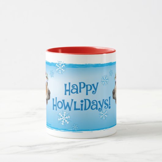 Happy Howlidays Treing Walker Mok (Midden)