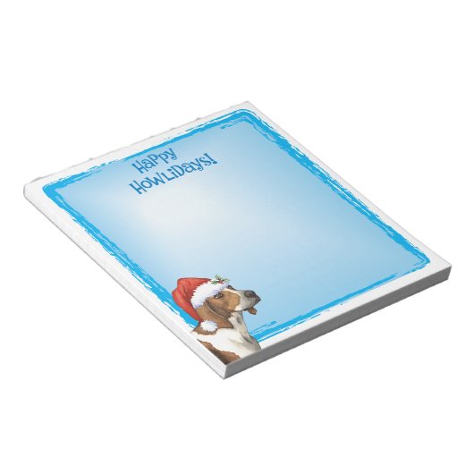 Happy Howlidays Treing Walker Notitieblok (Schuin)