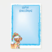 Happy Howlidays Vizsla Post-it® Notes (Voorkant)