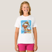 Happy Howlidays Vizsla T-Shirt (Voorkant volledig)