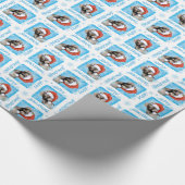 Happy Howlidays Weimaraner Cadeaupapier (Hoek)