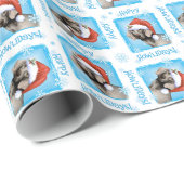 Happy Howlidays Weimaraner Cadeaupapier (Rol Hoek)
