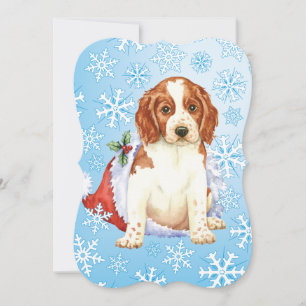 Happy Howlidays Welshie Feestdagenkaart