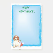 Happy Howlidays Welshie Post-it® Notes (Voorkant)