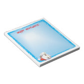 Happy Howlidays Westie Notitieblok (Schuin)