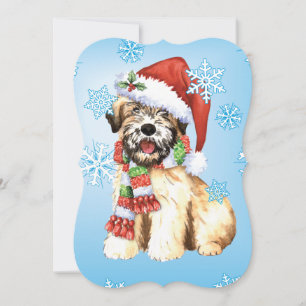 Happy Howlidays Wheaten Feestdagenkaart