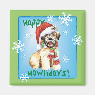 Happy Howlidays Wheaten Magneet