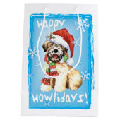 Happy Howlidays Wheaten Medium Cadeauzakje (Achterkant)