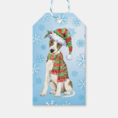 Happy Howlidays Whippet Cadeaulabel (Voorkant)