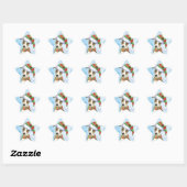 Happy Howlidays Whippet Ster Sticker (Vel)