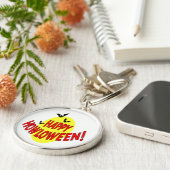 "HAPPY HOWLOWEEN" BATS SLEUTELHANGER (Zijkant)