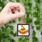 "HAPPY HOWLOWEEN" BATS SLEUTELHANGER (Hand)