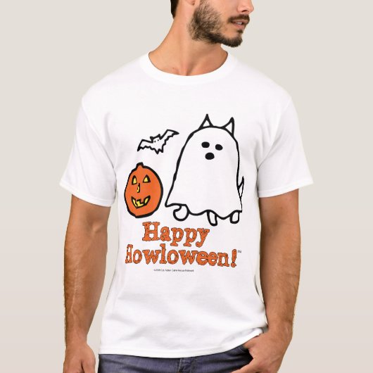 Happy Howloween (Ghost) T-shirt (Voorkant)