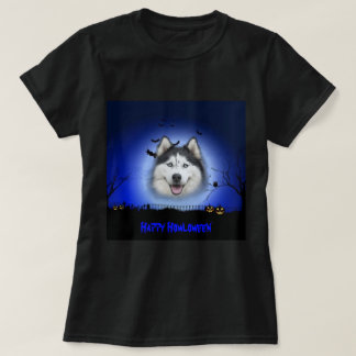 Happy Howloween Husky T-shirt