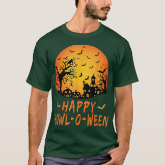 Happy Howloween, Scary Spooky Spider Bat, Halowee T-shirt