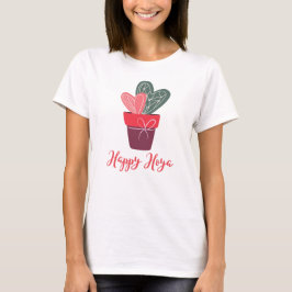 Happy Hoya Love Hearts Romantische Valentijnsdag T-shirt