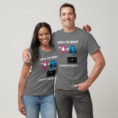 Happy Hubby Dark T-shirt (Unisex)