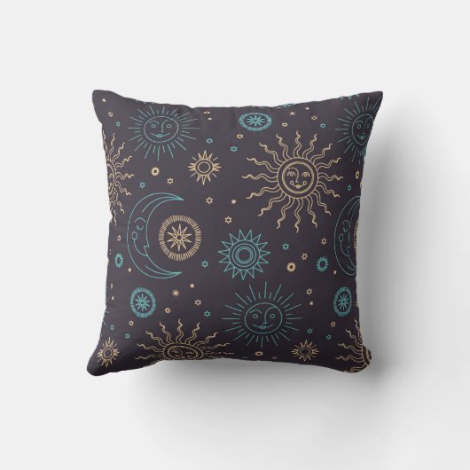 Happy Hues Decorative Pillow Kussen (Achterkant)