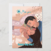 Happy Hug Day Feestdagenkaart (Voorkant)