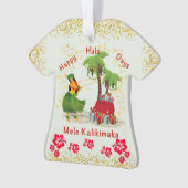 Happy Hula Days 2 Shirt Ornament (voorkant)