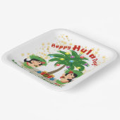 Happy Hula Days 3 Paper Bord (Gebogen)