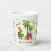 Happy Hula Days Paper Cup Papieren Bekers (Links)