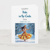 Happy Hula in the Coola Day | February 1st Kaart (Voorkant)