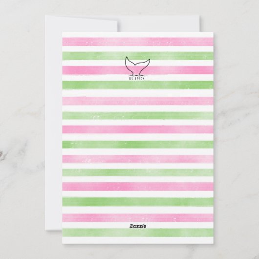 Happy Huladays Flamingo Beach Kerstmis Feestdagenkaart (Achterkant)