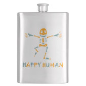 Happy human skeleton flacon (Voorkant)