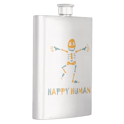 Happy human skeleton flacon (Rechts)