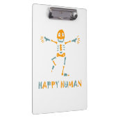 Happy human skeleton klembord (Rechts)