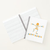 Happy human skeleton notitieboek (Binnen)