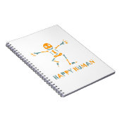 Happy human skeleton notitieboek (Rechterzijde)