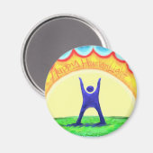 Happy HumanLight.jpg Magneet (Voorkant / Achterkant)