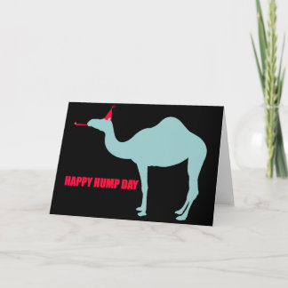 Happy Hump Day Camel Wenskaart Kaart