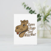 Happy Hump Day Woot Briefkaart (Staand voorkant)