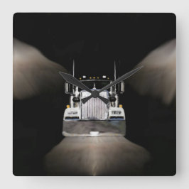 Happy Hunting Ground Wall-klokken Vierkante Klok