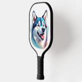 Happy Husky Dog Pet Pickleball Paddle (Links)