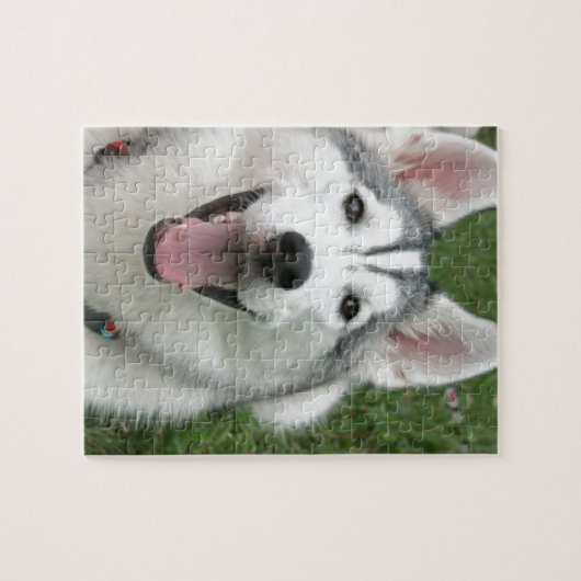 Happy Husky Legpuzzel (Horizontaal)