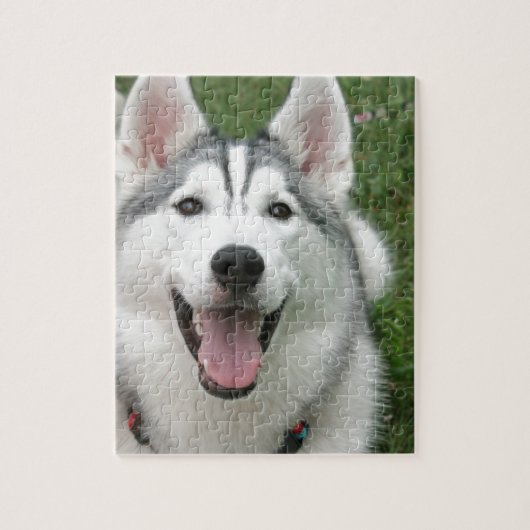Happy Husky Legpuzzel (Verticaal)