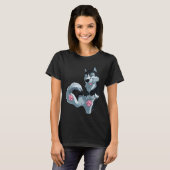 Happy Husky T-shirt (Voorkant volledig)