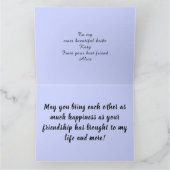 Happy huwelijksleven kaart (Binnen)