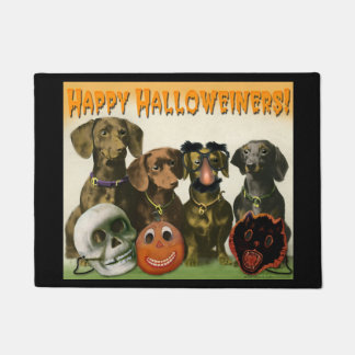 Happy Hweiners door Mat