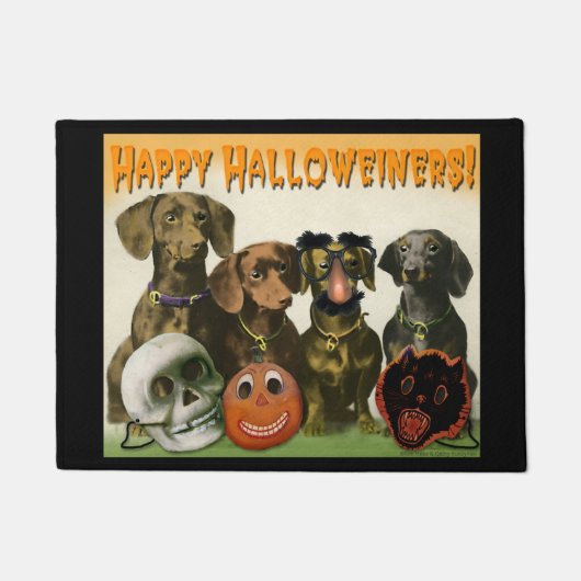 Happy Hweiners door Mat (Voorkant)
