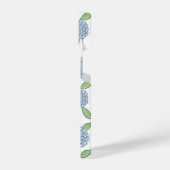 Happy Hydrangea Preppy Telefoonhoesje iPhone Hoesje (Linkerkant)