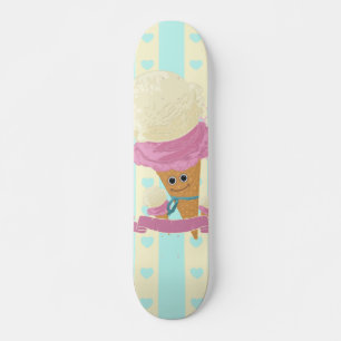 Happy Ice Cream Cone Persoonlijk Skateboard