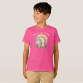 Happy Ice-cream Day To Me Cute Hedgehog T-shirt (Voorkant volledig)